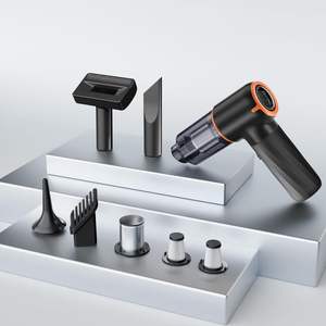 Профессиональный 2 в 1 вакуумный вентилятор комбо 6000 Па сильный всасывающий портативный для салона автомобиля - Product Image 1