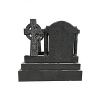 Stèles et statues funéraires traditionnels en granit, fabriqués en Irlande, pour cimetière, conception personnalisée