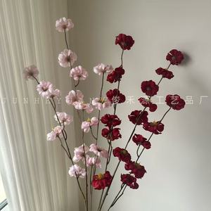 ดอกลีลาวดีปลอมกิ่งยาวจุนเฮยวน์ สีขาวชมพู สำหรับตกแต่งงานแต่งงาน จัดดอกไม้ - Product Image 3