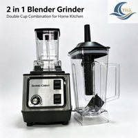 Mixeur Plongeant Électrique 2,5 L, 5000 W Haute Puissance, Broyeur à Glace, Mixeur à Jus, Vente en Gros pour Usage Domestique et Commercial, Prise en Charge OEM