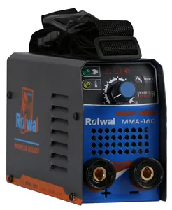 Rolwal Soldadora invertör Mini taşınabilir Stick ark MMA kaynak invertör makinesi 120 amp 140 amp 160 amp ark kaynakçılar