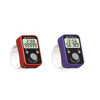 Compteur de Tasbih portable en gros, en plastique, à piles, avec écran LCD, pour musulmans, plage de comptage 0-99999, compteur de perles