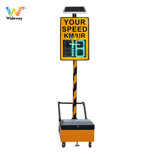 Năng lượng mặt trời di động Trailer Radar đo tốc độ dấu hiệu với giới hạn tốc độ thông tin phản hồi và xe phát hiện tốc độ thông tin phản hồi - Product Image 6