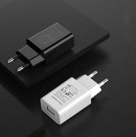 Nouvelle alimentation électrique originale 5W, adaptateur de charge USB 5V1A, chargeur de téléphone USB 5V 1A 2A avec prise EU pour iPhone Samsung, certification CE GS