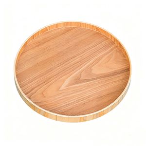 Wooden Serving <b>Tray</b> Small Medium <b>Large</b> Extra <b>Large</b> Durable Polished Finish For Dessert Tea Fruit Home Restaurant Use - Product Image 3