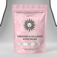 Complément Alimentaire US Amazon Explosions Créatine Collagène en Comprimés Favorise l'Amélioration de la Densité Osseuse 20 Petites Bandes Durée de Conservation 24 Mois