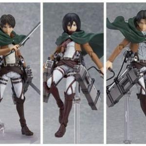 Figura de Anime Figma, Personaje de Ataque a los <span class=keywords><strong>Titanes</strong></span>, Eren Levi, Modelo de PVC, Figura de Acción Coleccionable - Product Image 1