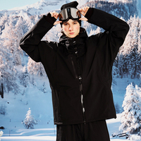 Veste de Ski et Équipement de Snowboard Noirs – Pantalons de Neige, Combinaisons de Ski, Sweat à Capuche Coupe-Vent Imperméable