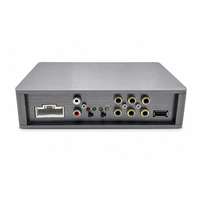 Amplificador DSP Profesional Ultra Delgado para Auto, 4x39W RMS, Carcasa Completamente de Aluminio, Salida RCA de 6 Canales, Ajuste DSP para Radio de Fábrica OEM