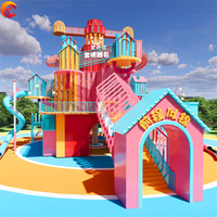 Équipement d'amusement de tuyau grande glissière en plastique d'intérieur de tube d'enfants de terrain de jeu d'enfants à vendre