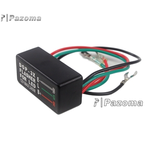 Relé intermitente LED para motocicleta, indicador de Control de señal de luz de giro Universal para Harley Kawasaki Honda <span class=keywords><strong>Suzuki</strong></span> Yamaha - Product Image 5