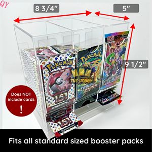 Y Y เคสอะคริลิค3ช่อง, กล่องอะคริลิคสำหรับเก็บสะสมการ์ดเกม - Product Image 6