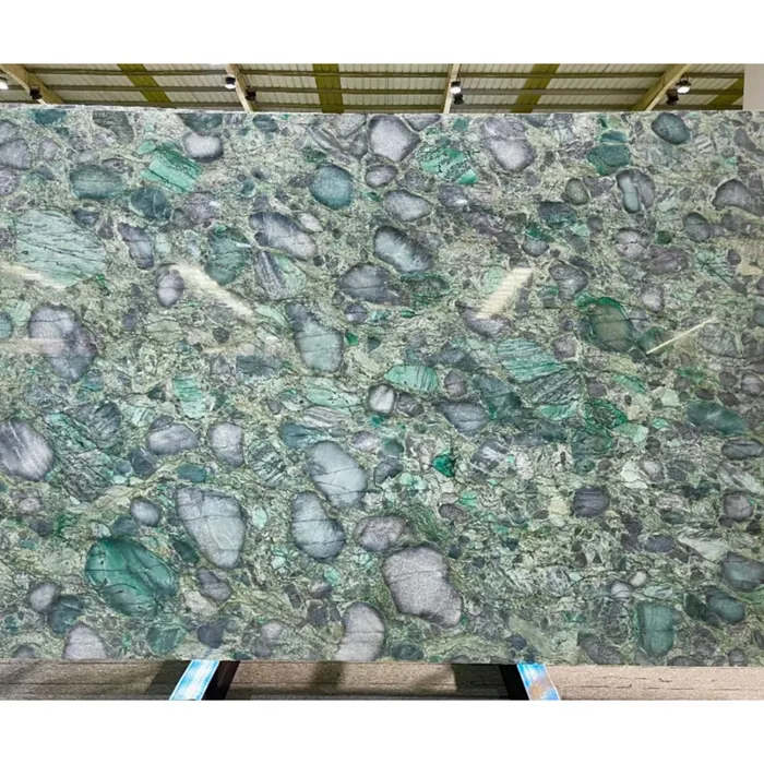 Customize Brazil Emerald Granite Tiles - Tailored Elegance for Unique Flooring and Wall Designs.