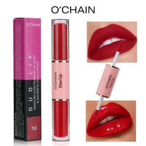 Juego de Lápices Labiales Líquidos Mate Multicolor OCHAIN, Maquillaje Labial Impermeable para Chicas, Brillo Labial Hidratante de Larga Duración - Product Image 5