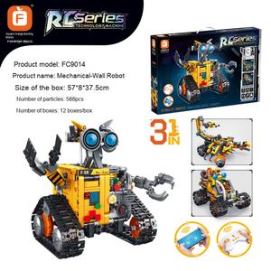 Bloques de Construcción Cuadrados Naranja de Venta Directa de Fábrica, Juguete Educativo Creativo, Robot de Control Remoto para Teléfono Móvil, Hecho de Plástico ABS - Product Image 6