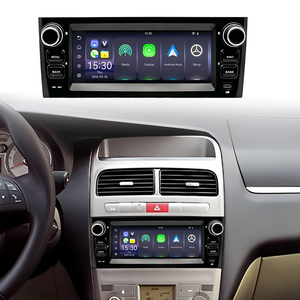 Autoradio GPS multimédia DVD avec écran 6,86 pouces pour <span class=keywords><strong>Fiat</strong></span> Grande <span class=keywords><strong>Punto</strong></span> Linea <span class=keywords><strong>2007</strong></span> - 2012, compatible Carplay et Android Auto - Product Image 1