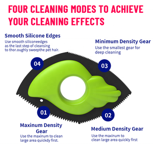 Strumento per la pulizia di pellicce e lanugine portatile e sicuro in <span class=keywords><strong>Silicone</strong></span> morbido spazzola per rimozione peli di gatto per cani gatti per uso domestico - Product Image 3