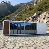 Cabine en bois préfabriquée Apple, maison modulaire miniature, villa, complexe hôtelier, glamping, Airbnb, lodge de jardin, cabine, unité de vie en plein air, retraite écologique