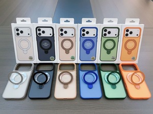 Funda con Anillo Magnético y Ventana Grande para iPhone, Compatible con Modelos 11, 12, 13, 14, 15 Pro Max Plus, Carcasa Trasera de TPU y PC Resistente a Impactos - Product Image 5