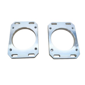 OEM Präzisions-CNC-gefertigter Edelstahl/Aluminiumlegierung Drosselklappenadapter Hybrid-Ansaugkrümmer Fanuc Doppel - Product Image 2