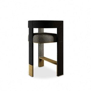 Haute <span class=keywords><strong>Couture</strong></span> Mobilier Décoration Entreprise Designs modernes Tabourets de bar Chaises hautes en velours - Product Image 3