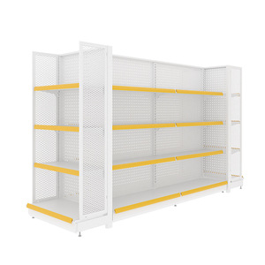 Rd Supermarket <b>Shelves</b> Perforated 4-5 Layers Adjustable Heavy Duty Display <b>Racks</b> - Product Image 1