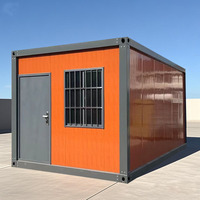 Mini-bureaux et hôtels modulaires préfabriqués en conteneurs démontables, panneaux sandwich, modernes, respirants et pratiques pour