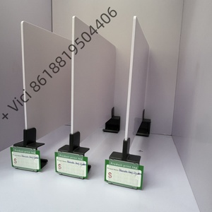 PVC Prateleira Divisores Removível Partição Organizador, ajustável Armazém <span class=keywords><strong>Rack</strong></span> Divisor de Sistema de Armazenamento, Bulk Order Discounts - Product Image 1