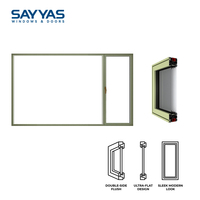 Fenêtre fixe panoramique Sayyas Windows Warmcore 108, cadre fin, insonorisée, triple vitrage isolant, Energy Star, chambre, villa