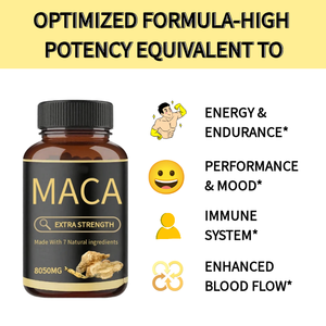 Integratore a base di erbe Ashwagandha <span class=keywords><strong>Maca</strong></span> forte uomo capsule organiche di radice di <span class=keywords><strong>Maca</strong></span> capsule per adulti - Product Image 4