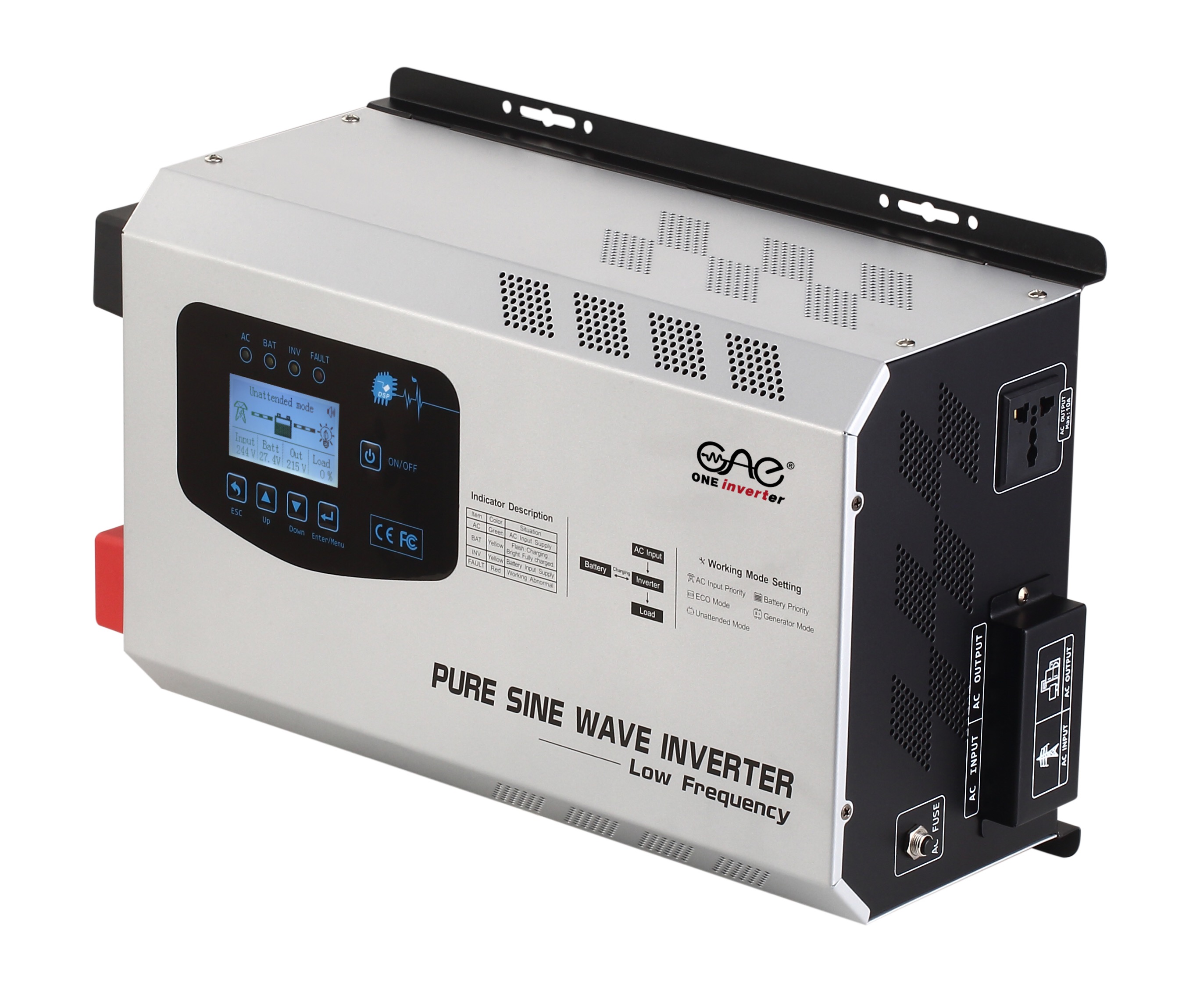 4kw Ft-Serie Omvormers & Amp. Converters Met Zuivere Sinus Lage Frequentie Ac Lading Power Generator