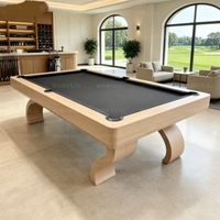 Table de billard convertible multifonction 3 en 1 avec plateau de salle à manger et plateau de tennis de table pour salle à manger