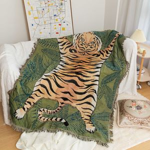 THẢM LEN Da Hổ Sợi <span class=keywords><strong>Polyester</strong></span> Cotton Thảm Dệt Kiểu Bắc Âu Cổ Điển - Product Image 5