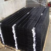 PVC-gecoate 50x100 metalen ijzeren gelaste 3D gebogen gaashekwerkpanelen voor ranchgebruik, 8ft hoog, gigantisch hekwerk