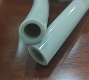 Tuyau d'air flexible en <span class=keywords><strong>PVC</strong></span> PU personnalisable, tuyau d'eau extrudé pour le transport d'air et d'eau, protège les câbles - Product Image 1