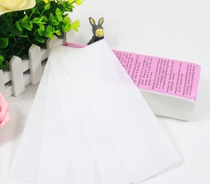 Fabricants OEM ODM papier à cirer direct papier à cirer spécial non tissé épaissi blanc papier à cirer pour le corps - Product Image 6
