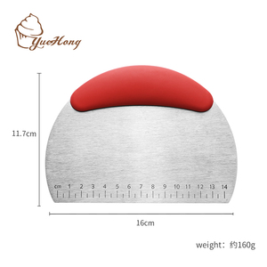 Cortador <span class=keywords><strong>de</strong></span> masa y pastelería <span class=keywords><strong>de</strong></span> acero inoxidable con agarre antideslizante Cortador <span class=keywords><strong>de</strong></span> pizza Picador <span class=keywords><strong>de</strong></span> <span class=keywords><strong>pan</strong></span> <span class=keywords><strong>de</strong></span> pastelería - Product Image 3