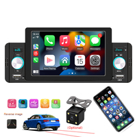 Lecteur Android pour voiture 5 pouces 1din Écran large haute définition Lecteur MP5 pour voiture Carplay Lecteur Internet mobile