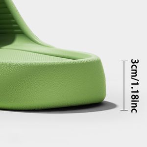 ASHALI Pantoufles d'intérieur pour <span class=keywords><strong>homme</strong></span> respirantes, douces, légères, toutes saisons, dessus en EVA, semelle extérieure amortie, séchage rapide, flexibles - Product Image 3