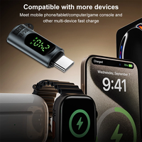 Adaptateur USB4 USB-C avec affichage numérique PD240W 80 Gbit/s 8K 60 Hz, connecteur mâle-femelle, convertisseur de transfert de données pour téléphone portable et ordinateur portable