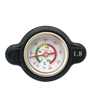 ฝาหม้อน้ำพร้อมเทอร์โมมิเตอร์วัดแรงดัน 1.8 บาร์ สำหรับเปลี่ยนระบบระบายความร้อนรถยนต์ - Product Image 1