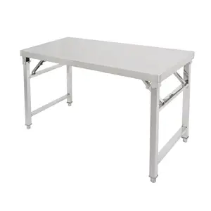 Professional manufacturer foldable commercial stainless steel kitchen workbench hot item