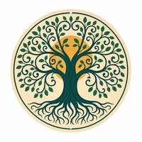 Décoration Murale Ronde en Aluminium Peint, Motif Arbre de Vie, 20 cm, Plaque Métallique avec Design de Branches en Spirale pour Salon, Idée Cadeau