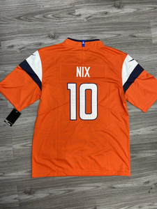 Nouveau maillot de football américain cousu 2026 des Denver Broncos : Bo Nix, Courtland Sutton, Bonitto, RJ Harvey, Barron, Talanoa Hufanga, Elway - Product Image 3