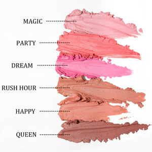 Palette de fard à joues crème et poudre OEM marque 3 en 1 fard à joues de maquillage à la gelée magique de couleur claire hautement pigmentée - Product Image 6