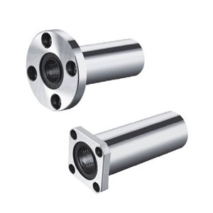 MISUMI Linear Bearing Bushing LMHPUU Open Type Metric Steel 58HRC Resin Cage - Product Image 2