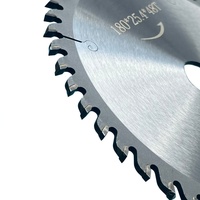 Lame de scie circulaire TCT de qualité supérieure pour l'Europe, robuste, 180 mm, 48 dents, rainure de 4,0 mm, pour MDF, panneaux de particules, bois, coupe rapide et propre