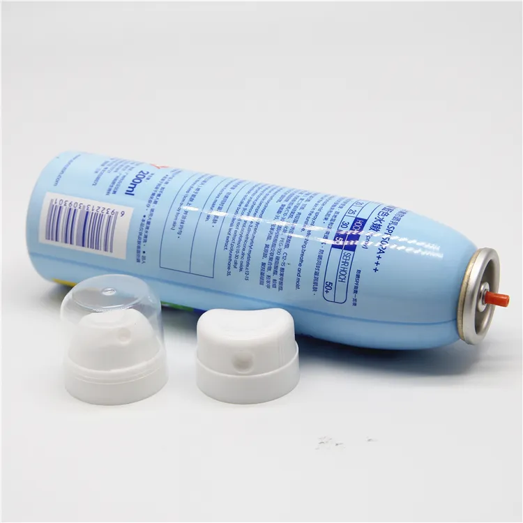 卸売圧縮ガス缶アルミエアゾール缶ボトル詰め替え式エアゾールスプレー缶