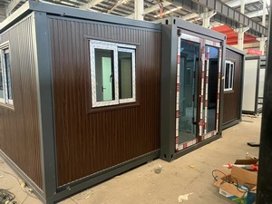 Casa contenedor extensible de 20 pies, Panel sándwich plegable de acero para hoteles, almacén de Villa de madera de Australia/Nueva Zelanda/América - Product Image 2