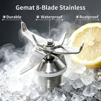 Blender alimentaire professionnel 6L, broyeur de glace haute performance, machine à smoothies, mixeur de fruits, Liquidificador multifonctionnel, Blander